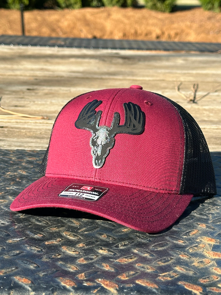 6 Panel Hats | Deadhead Patch Hats | Six Twelves Clothing Co.
