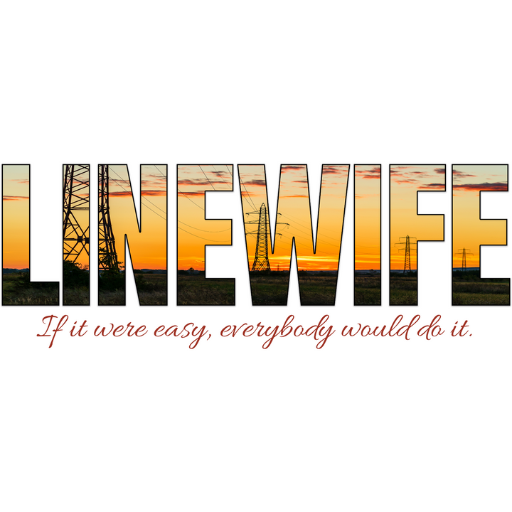 The Linewife If it Were Easy Tee