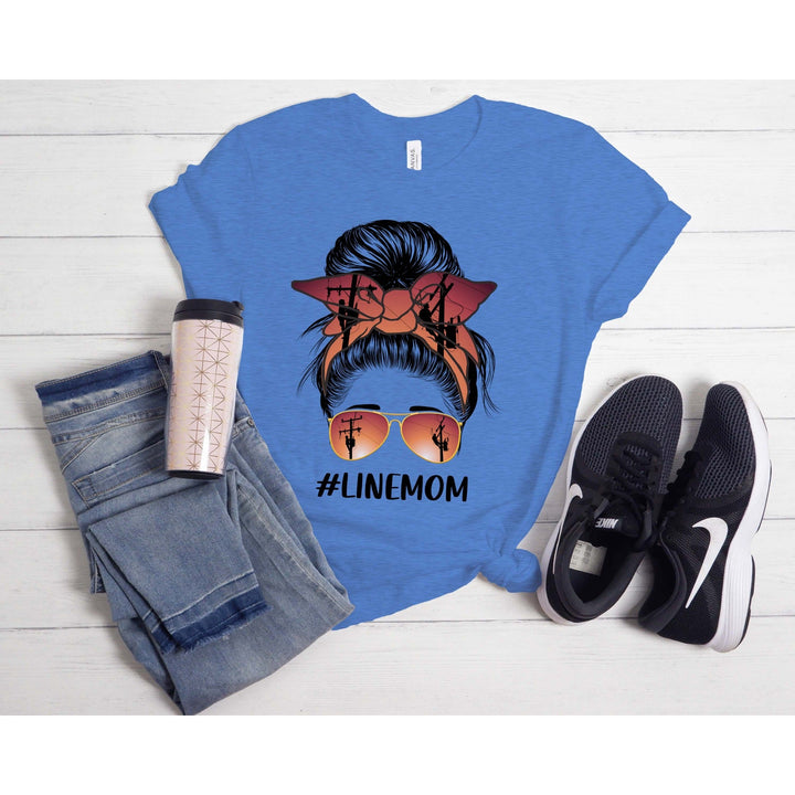 Linemom Graphic Tees | Graphic Tee Set | Six Twelves Clothing Co.