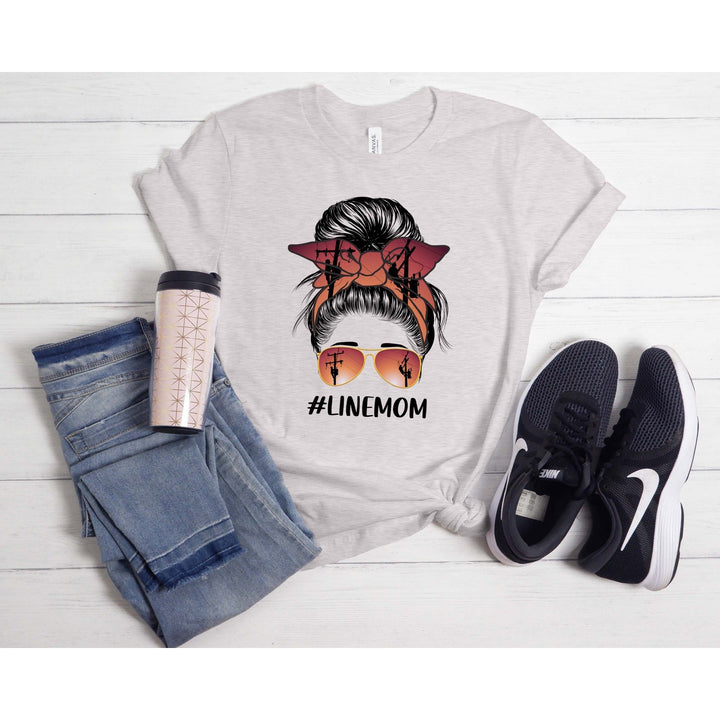 Linemom Graphic Tees | Graphic Tee Set | Six Twelves Clothing Co.
