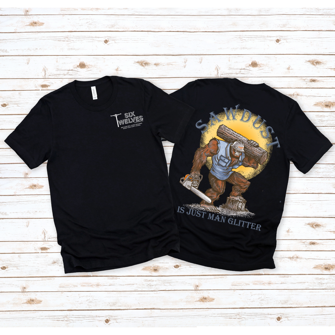 Hard Money Harry™ - The Logger Harry Man Glitter Tee