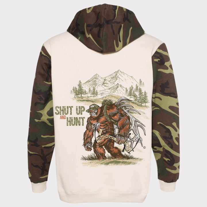 Shut up And Hunt Hoodie | Six Twelves Clothing Co.