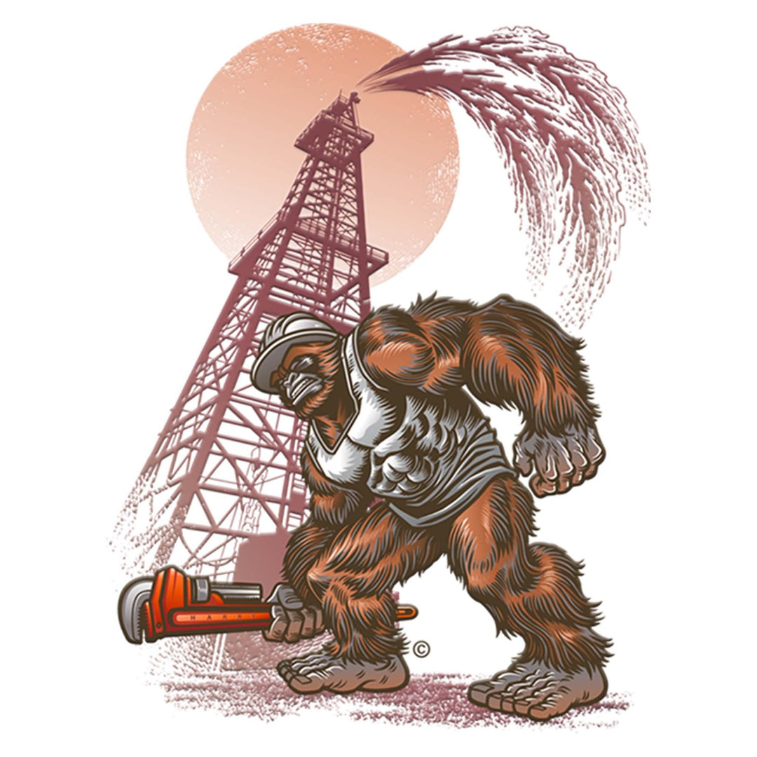 Oil Field Hard Hat Stickers | Harry Sticker | Six Twelves Clothing Co.