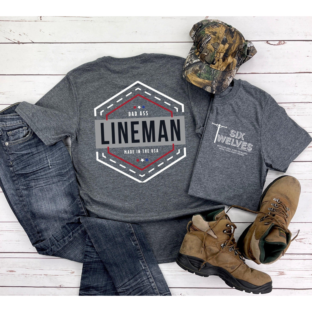 The Bad A$$ Lineman Tee