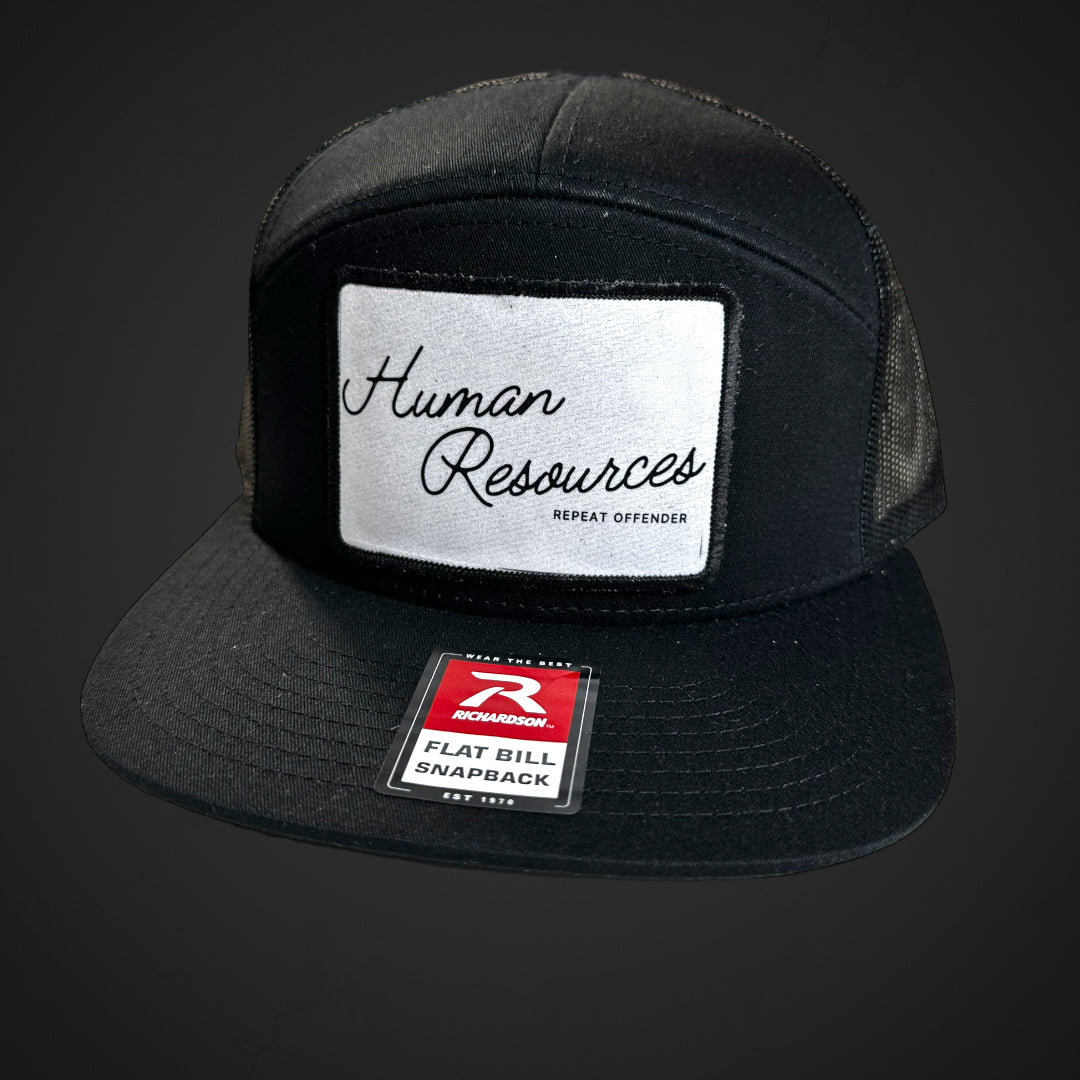 Human Resources Repeat Offender Patch Hat