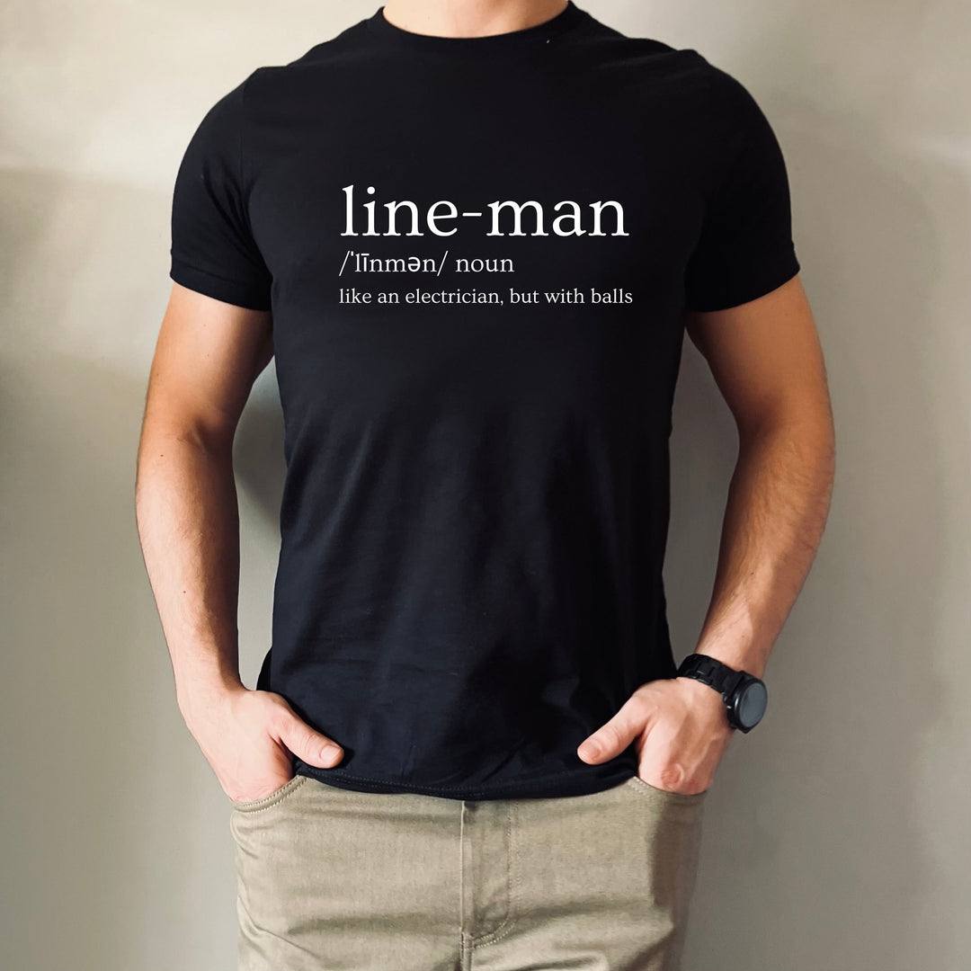 Lineman Definition T-Shirt or Hoodie